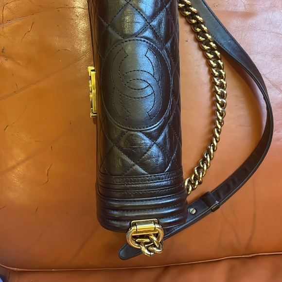 Vintage Chanel Leboy Bag Black - Picture 7 of 17